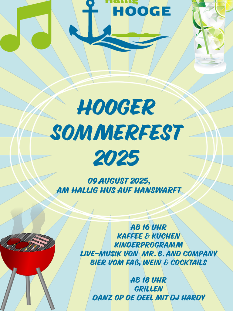 Plakat Hooger Sommerfest